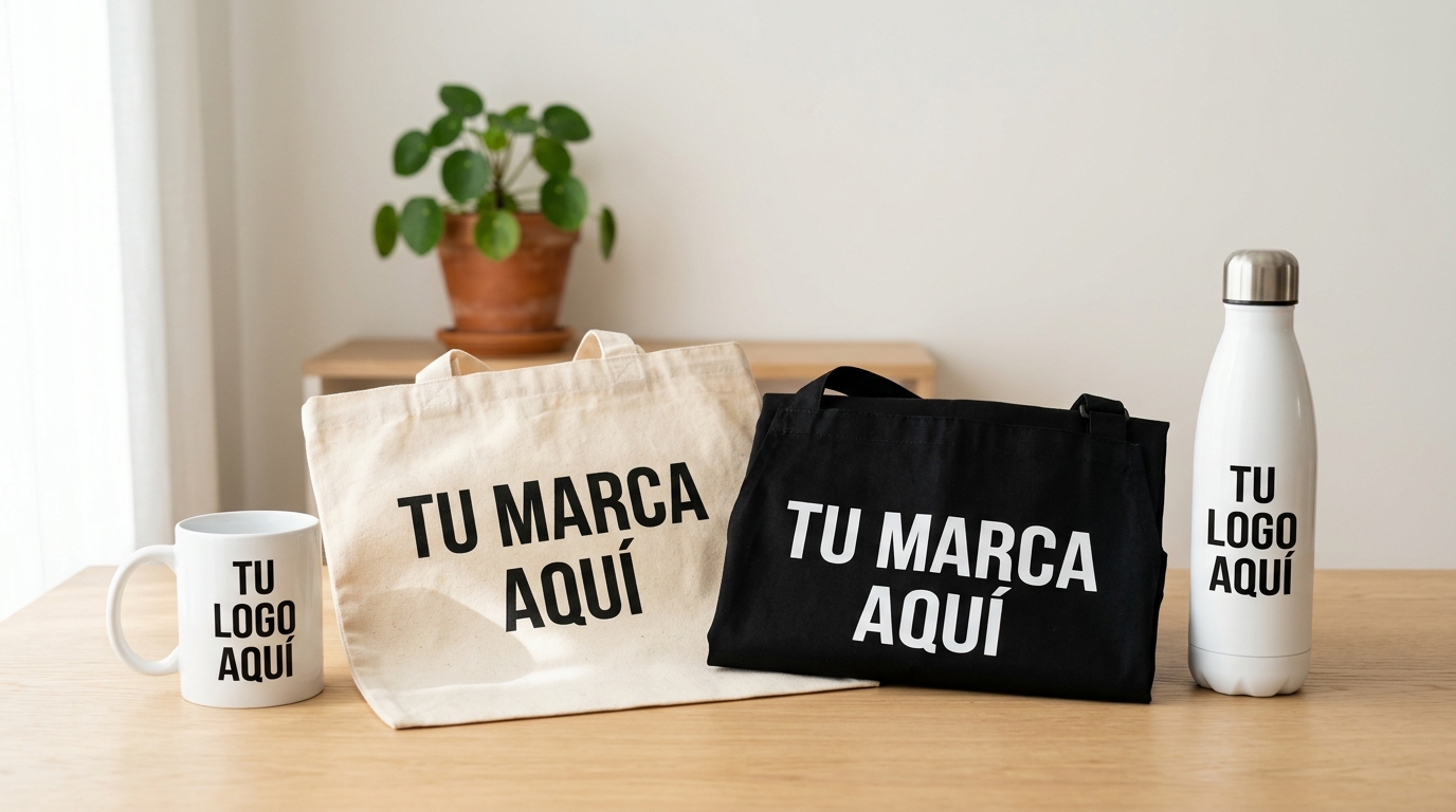 Personalización y sublimación B2B, tazones, bolsas de tela, delantales y botellas